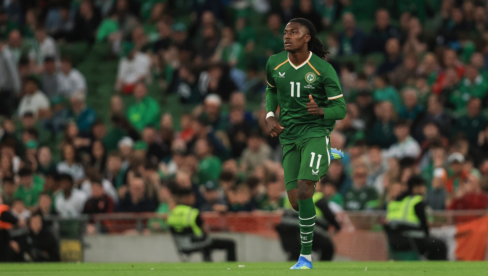 Jaden Umeh ready to balance burgeoning Ireland career with Leaving Cert exams