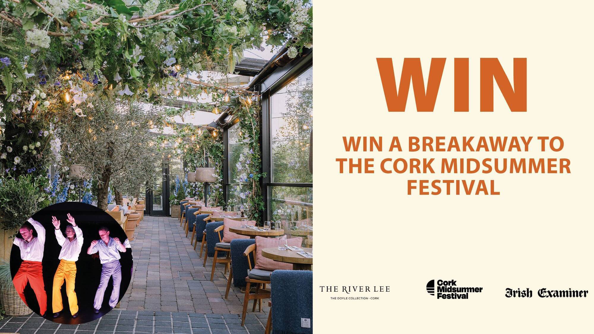 Win a break away to the Cork Midsummer Festival