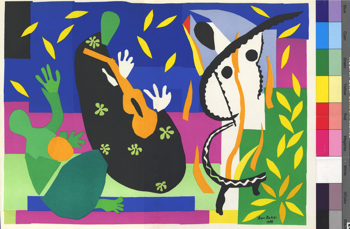 A piece by Matisse. A piece by Matisse.