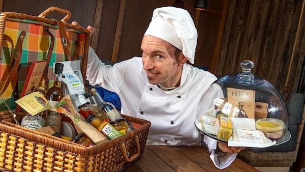 Will Flanagan (performance artist) at the Food Market 2019 announcement. Pic: Michael Mac Sweeney/Provision