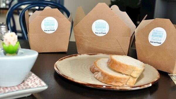 The Savour Food take-away box. Photo: Pat O’Hara.