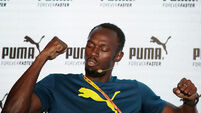 Bolt happy to be back in Beijing ahead of Gatlin showdown