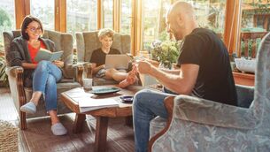 <p>Kieran McCarthy: "A modern lounge will cost a good bit more than the traditional sun room but a room connected to your kitchen/dining area with the option to be closed off with a sliding door is a wonderful family space and well worth the investment."</p> <p>Kieran McCarthy: "A modern lounge will cost a good bit more than the traditional sun room but a room connected to your kitchen/dining area with the option to be closed off with a sliding door is a wonderful family space and well worth the investment."</p>