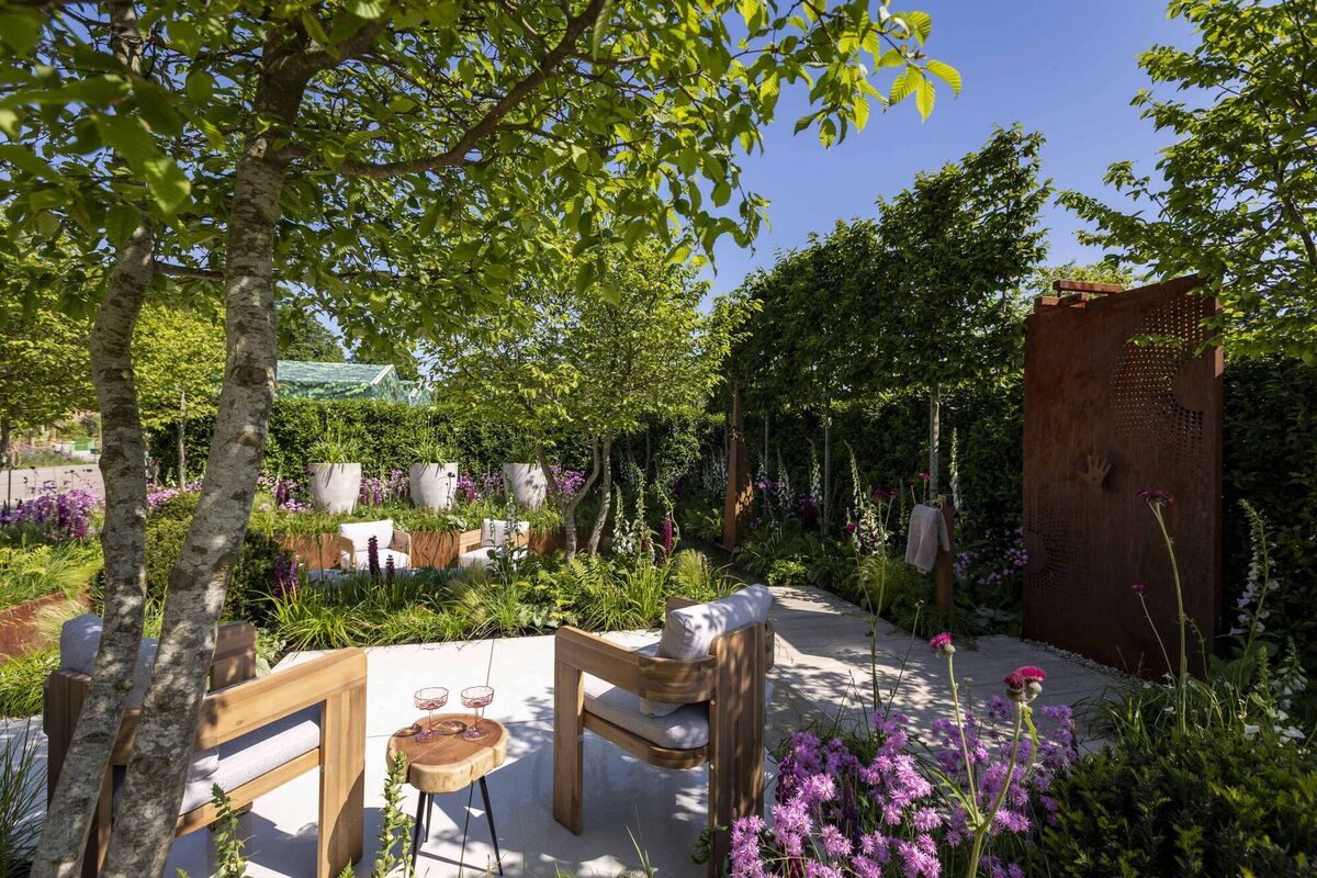 Inspired by Brendan Courtney, Celebrity Dream Garden was designed by Declan McKenna.