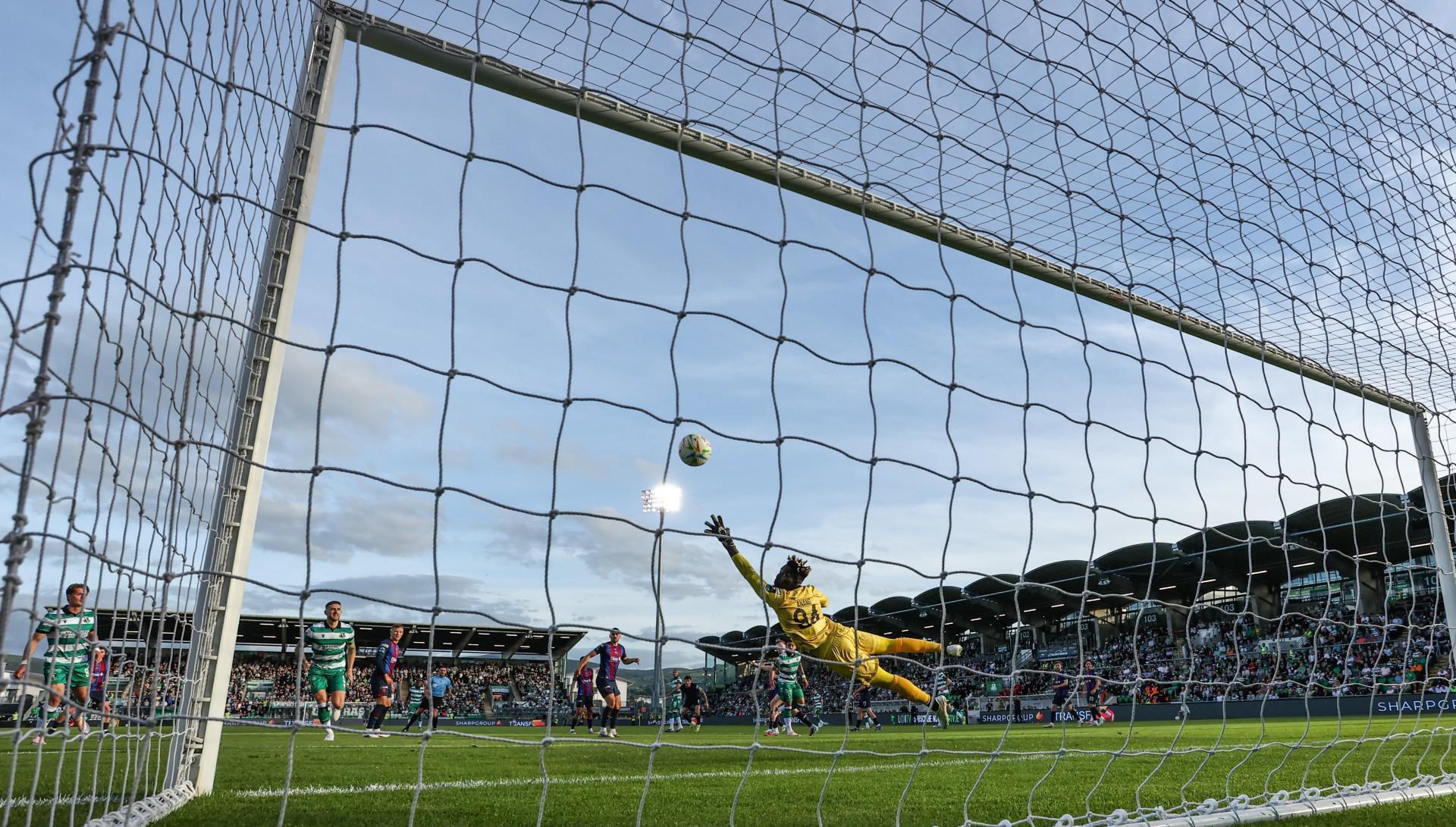 Graham Burke's stunner sends champions Shamrock Rovers six points clear at the top