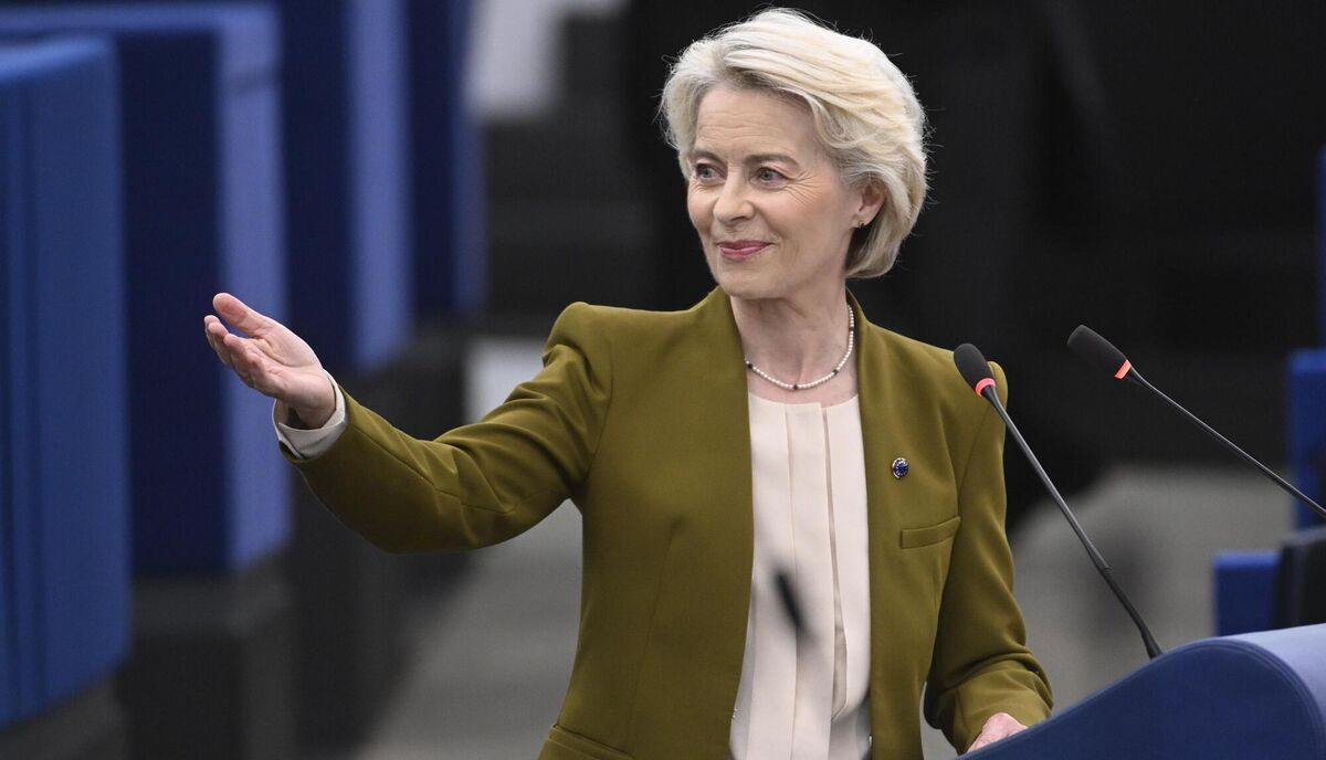 European Commission president Ursula von der Leyen expressed EU solidarity with Baltic states with a visit to Vilnius. File picture: Pascal Bastien/AP European Commission president Ursula von der Leyen expressed EU solidarity with Baltic states with a visit to Vilnius. File picture: Pascal Bastien/AP