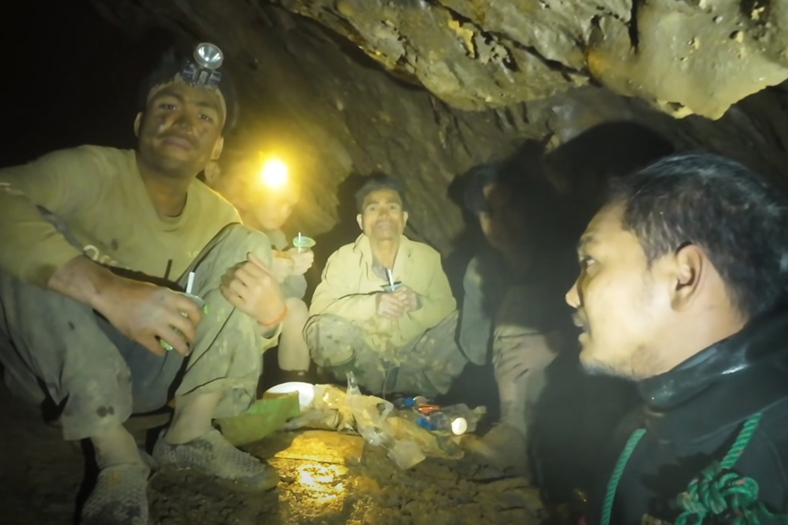 Rescuers free four villagers trapped in flooded Laos cave