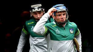<p>Shane Waters scored 1-9 for Limerick in their All-Ireland MHC quarter-final victory over Clare. Pic: ©INPHO/James Crombie</p>