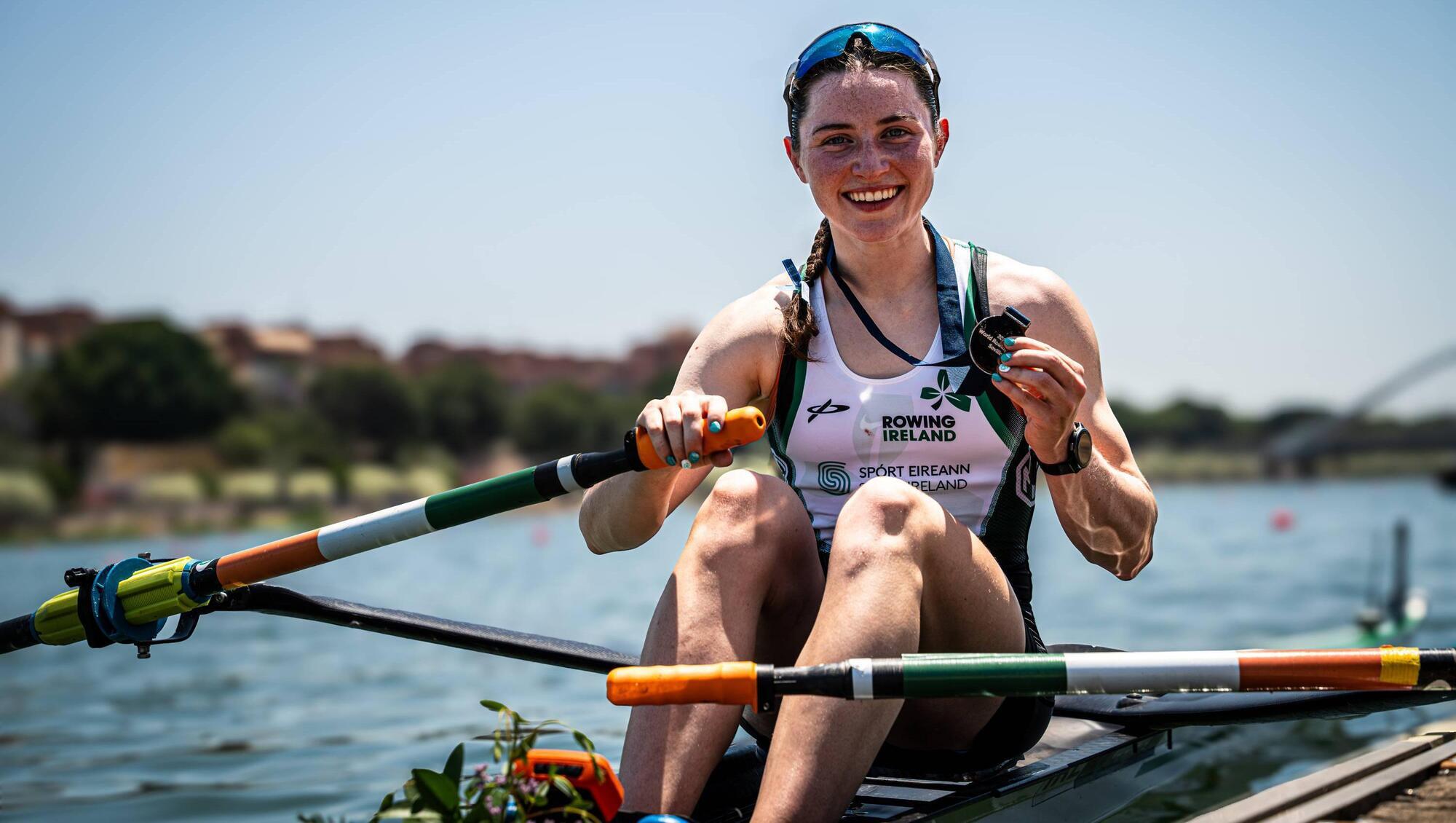 Silver medal for Izzy Clements at Rowing World Cup