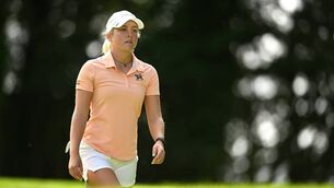<p>Sara Byrne: “Today was probably the best golf I played all week, unfortunately not one putt wanted to drop for me all day." Pic: Eóin Noonan/Sportsfile</p>