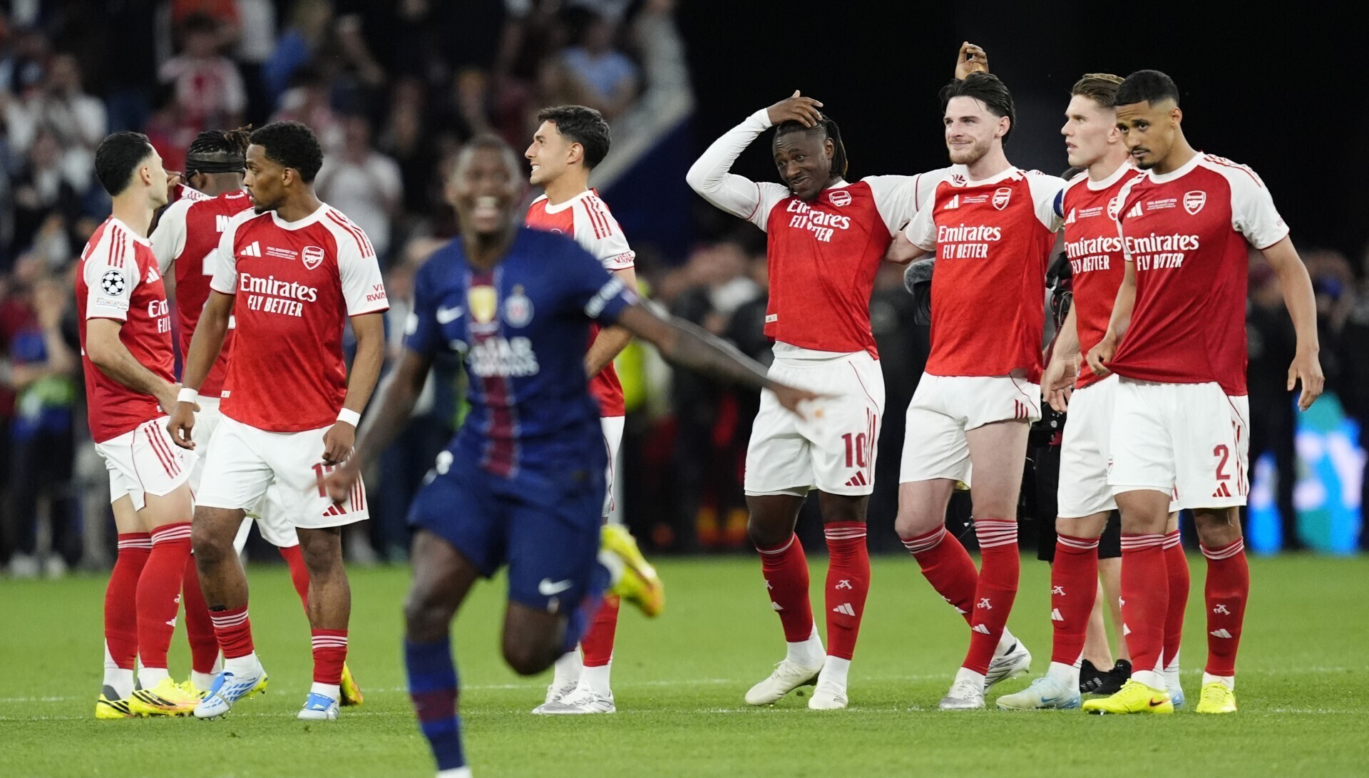 Arsenal heartbreak as PSG win Champions League final on penalties