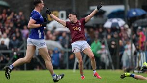 <p>Kevin O'Sullivan scored a crucial extra-time goal for Westmeath in their victory over Cavan. Pic: ©INPHO/James Crombie</p>