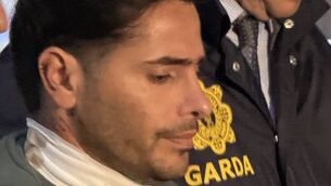 <p>Caption: Ali Sohrabi on his way into a special sitting of Galway District Court on Saturday night. Photo: Media West (Ireland). </p> <p>Caption: Ali Sohrabi on his way into a special sitting of Galway District Court on Saturday night. Photo: Media West (Ireland). </p>