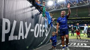 <p>Leo Cullen on James Lowe: "He's been a great addition on so many levels in the group because he's definitely a unique one." Pic: ©INPHO/Ben Brady</p>
