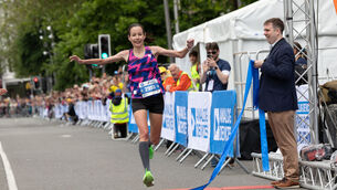 <p>Melissah Gibson won the Analog Devices Cork City Marathon in 2:40:41</p> <p>Melissah Gibson won the Analog Devices Cork City Marathon in 2:40:41</p>