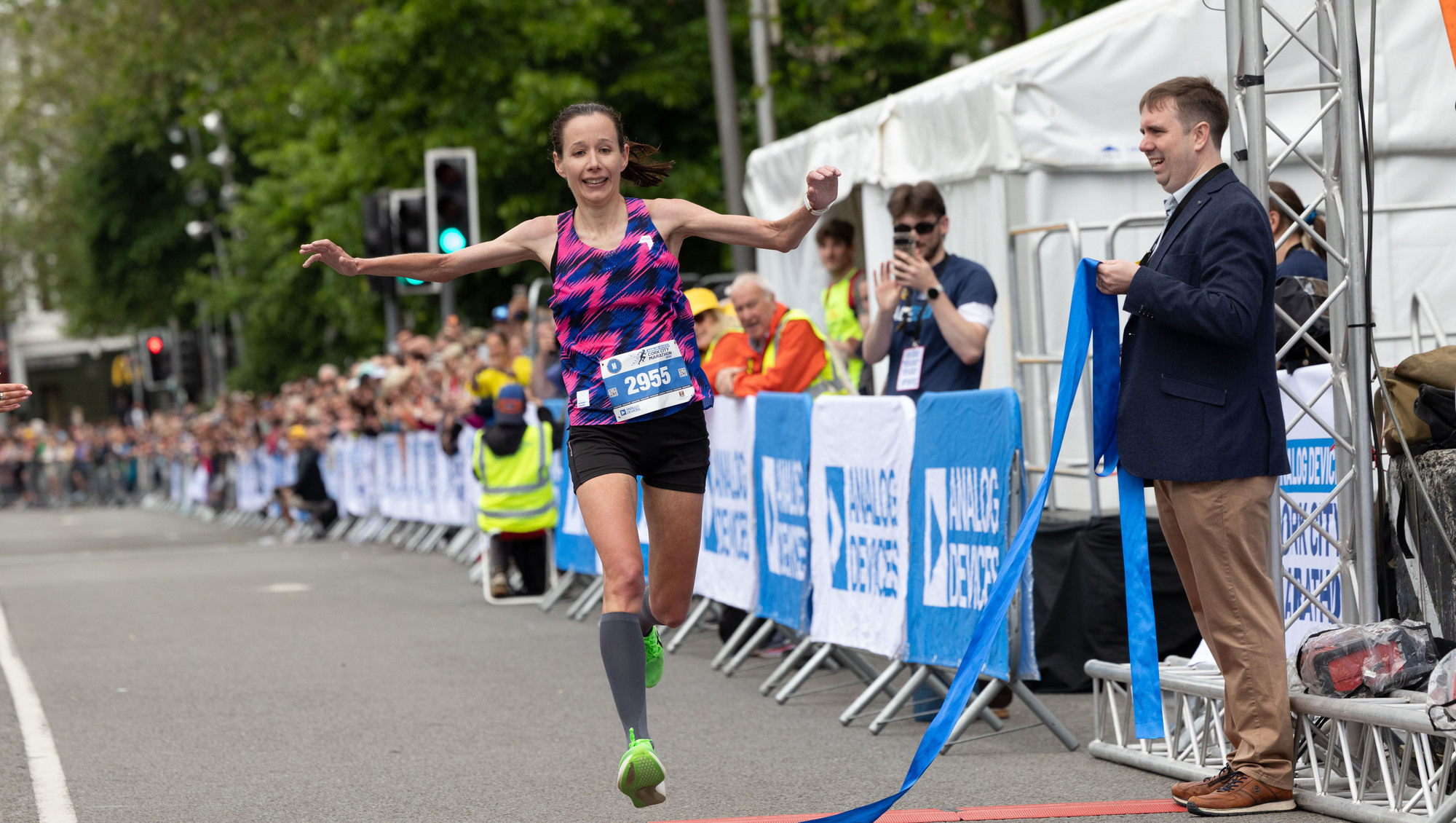 Stephen McAuley and Melissah Gibson claim Cork City Marathon wins