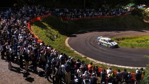 <p>Jon Armstrong/Shane Byrne (Ford Puma Rally1) finished eighth overall in the FORUM8 Rally Japan, round seven of the World Rally Championship. Picture: Jaanus Ree / Red Bull Content Pool . </p> <p>Jon Armstrong/Shane Byrne (Ford Puma Rally1) finished eighth overall in the FORUM8 Rally Japan, round seven of the World Rally Championship. Picture: Jaanus Ree / Red Bull Content Pool . </p>