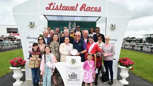 <p>KERRY GOLD: Ballyadam and Billy Lee win for trainer Henry de Bromhead. Pic: Healy Racing</p> <p>KERRY GOLD: Ballyadam and Billy Lee win for trainer Henry de Bromhead. Pic: Healy Racing</p>
