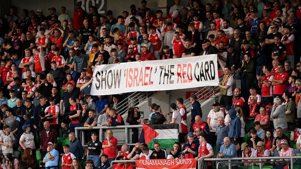 Ireland v Israel soccer: 'Six points versus genocide... a bit of perspective'