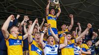 Eoghan Gunning celebrates with team mates 31/5/2026