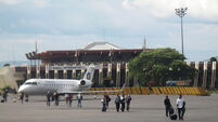 airport Kigali, capital of Rwanda