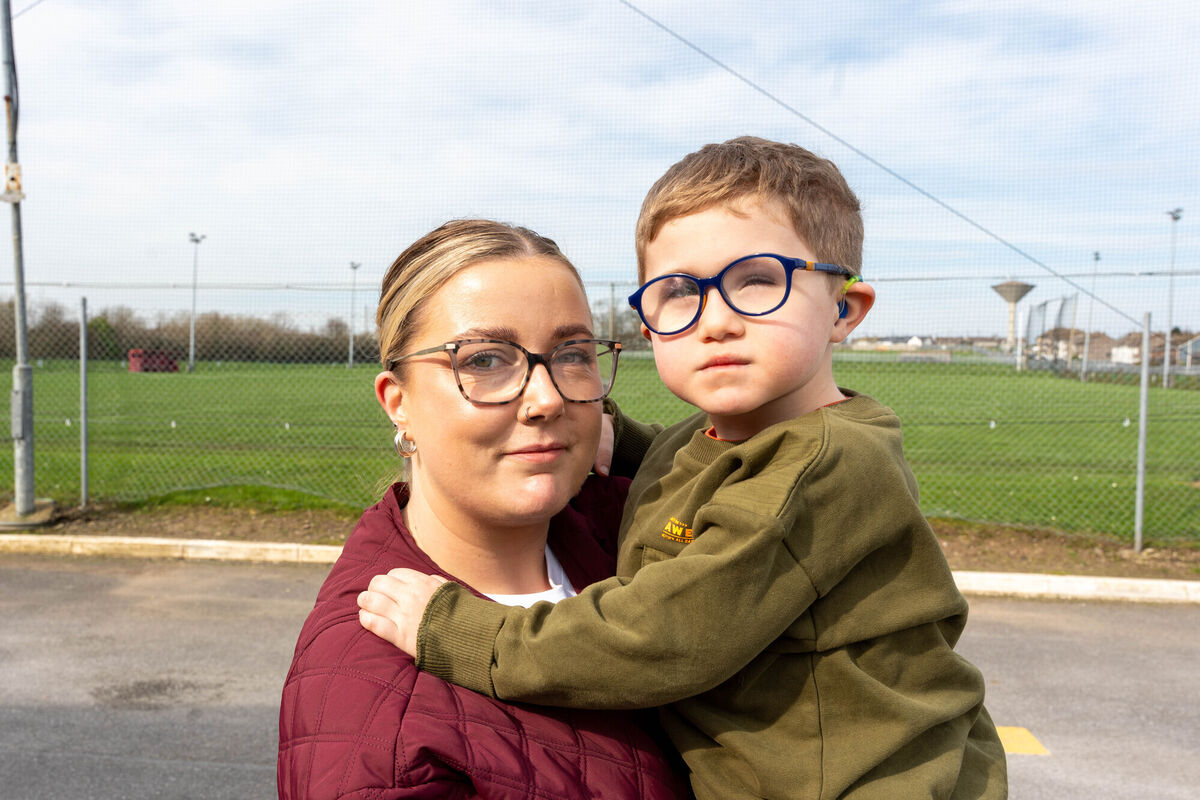 Nikkie Foley and her son Colm. Picture: Noel Sweeney Nikkie Foley and her son Colm. Picture: Noel Sweeney