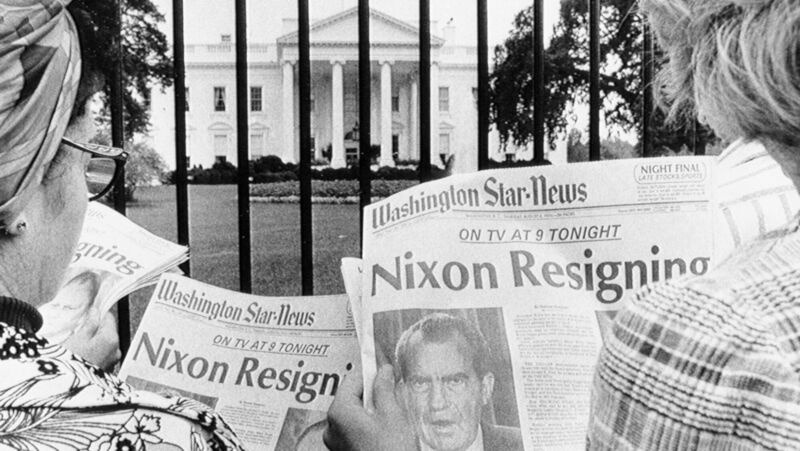 I view Watergate still as an example of how strong democratic values and structures can withstand existential internal threat. I view Watergate still as an example of how strong democratic values and structures can withstand existential internal threat.
