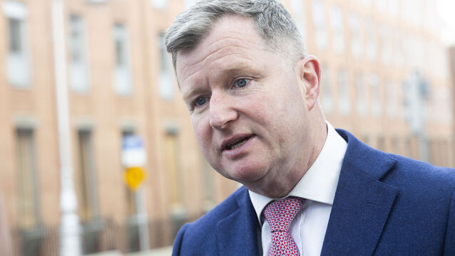 <p>Malcolm Byrne outside Leinster House, Dublin. Picture: Sam Boal/Collins Photos</p>