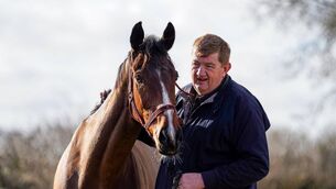 <p>'Shark' Hanlon, who was fined at Listowel on Monday, with Hewick.</p> <p>'Shark' Hanlon, who was fined at Listowel on Monday, with Hewick.</p>