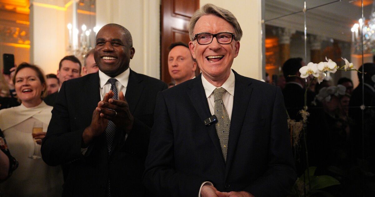 Peter Mandelson suggested Keir Starmer behave in more 'Trumpian' fashion