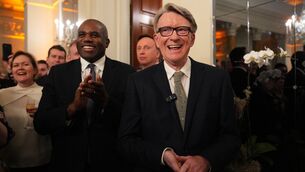 <p>Then foreign secretary David Lammy and British ambassador to the US Peter Mandelson during a welcome reception at the ambassador's residence in Washington, DC in 2025. A handwritten note from Mandelson to Lammy said the government would 'never regret' appointing him as ambassador to Washington DC. File picture: Carl Court/PA</p> <p>Then foreign secretary David Lammy and British ambassador to the US Peter Mandelson during a welcome reception at the ambassador's residence in Washington, DC in 2025. A handwritten note from Mandelson to Lammy said the government would 'never regret' appointing him as ambassador to Washington DC. File picture: Carl Court/PA</p>