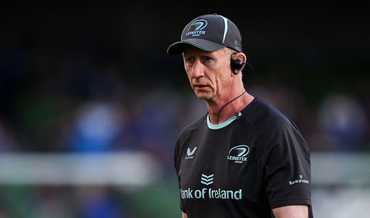 Leinster head coach Leo Cullen. Pic: David Fitzgerald/Sportsfile