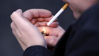 Stock of cigarette smoking