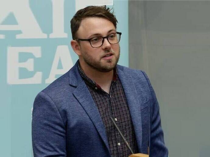 Donal Griffin, campaign coordinator for Fair Seas. 