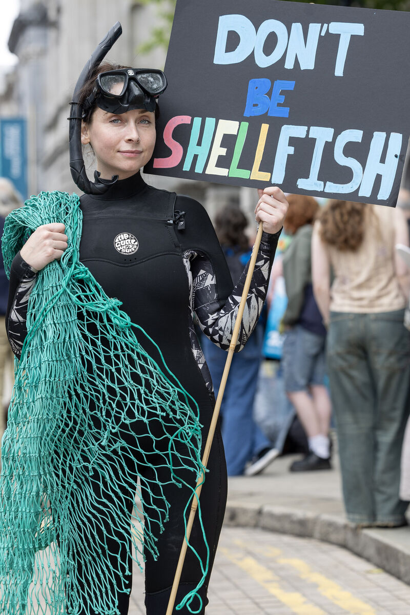 Grace Carr, of the Irish Wildlife Trust. PIC: Conor Ó Mearáin
