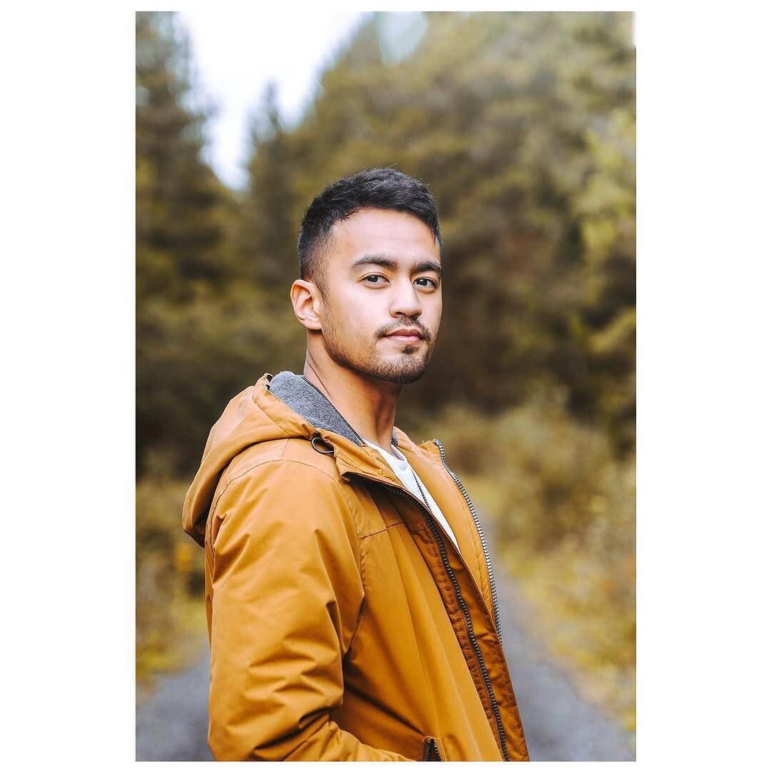 Joshua Nueva, social media influencer who promotes conservation of nature. 