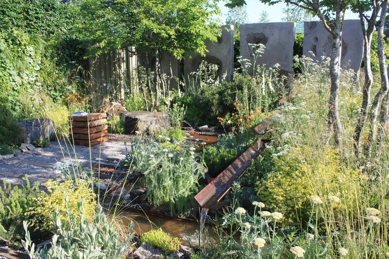 The ‘Future in Mind’ garden, sponsored by the Mental Health Commission and designed by Joe Eustace. Picture: Frazer McDonogh The ‘Future in Mind’ garden, sponsored by the Mental Health Commission and designed by Joe Eustace. Picture: Frazer McDonogh