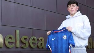 <p>Chelsea's Chris Atherton. Pic via Chelsea FC</p>