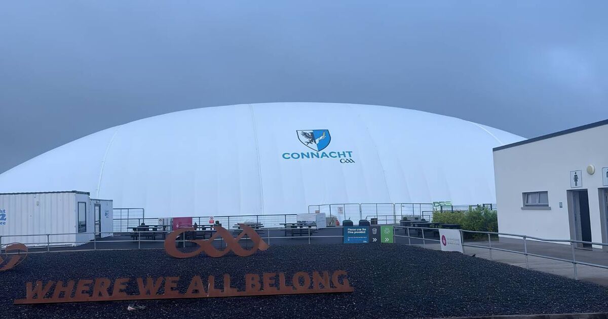 Connacht GAA AirDome inflated, set to reopen in 'three or four weeks'