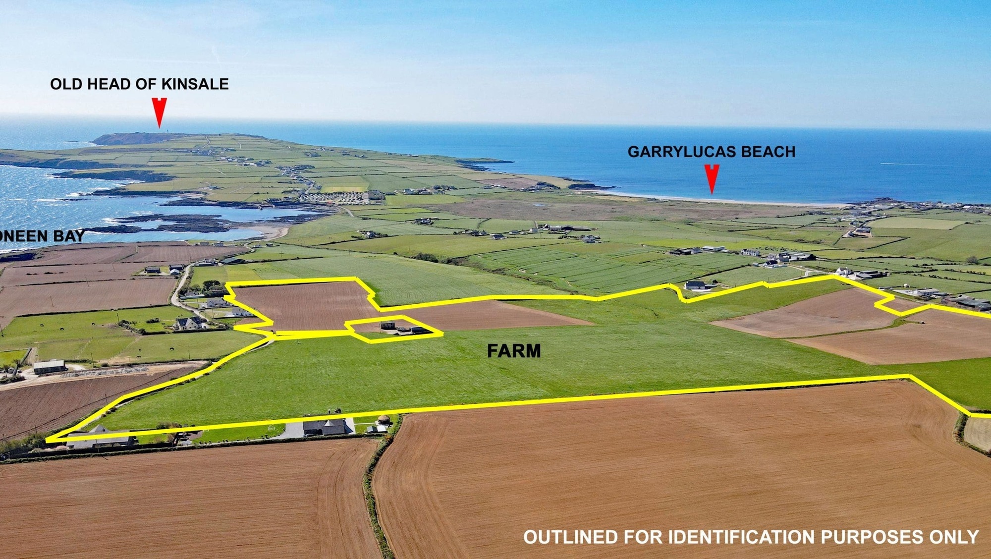 60-acre farm by Old Head guiding €20k/acre