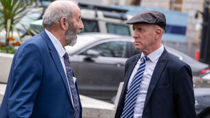 <p>Danny Healy-Rae (left) and Michael Healy-Rae (right) outside Leinster House last year. Now we hear it was his brother Danny, his own kith and kin, that drove Michael from office. File photo: Alan Rowlette / © RollingNews.ie</p>