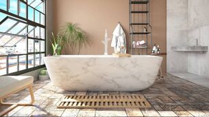 <p>In any wet area, make sure the grout you choose has mould-resistance built in. File picture</p> <p>In any wet area, make sure the grout you choose has mould-resistance built in. File picture</p>