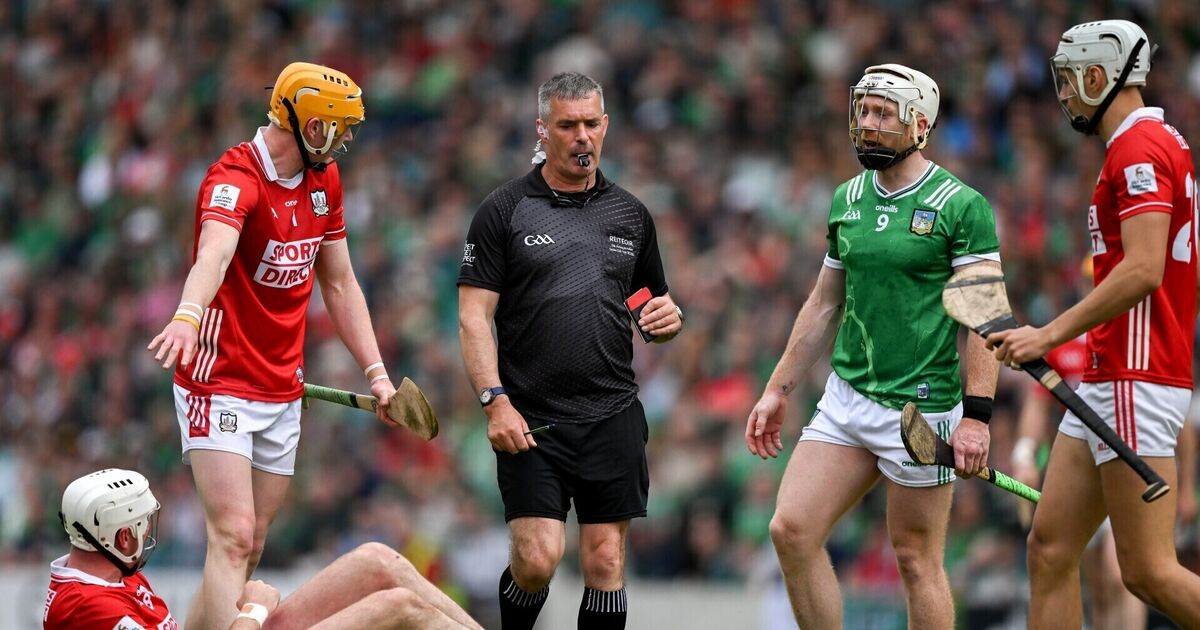 Cian Lynch on red card against Cork: It was silly, not a good representation of Limerick