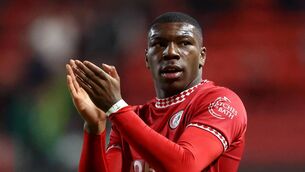 <p>Sinclair Armstrong of Bristol celebrates. Pic: Dan Istitene/Getty Images</p> <p>Sinclair Armstrong of Bristol celebrates. Pic: Dan Istitene/Getty Images</p>