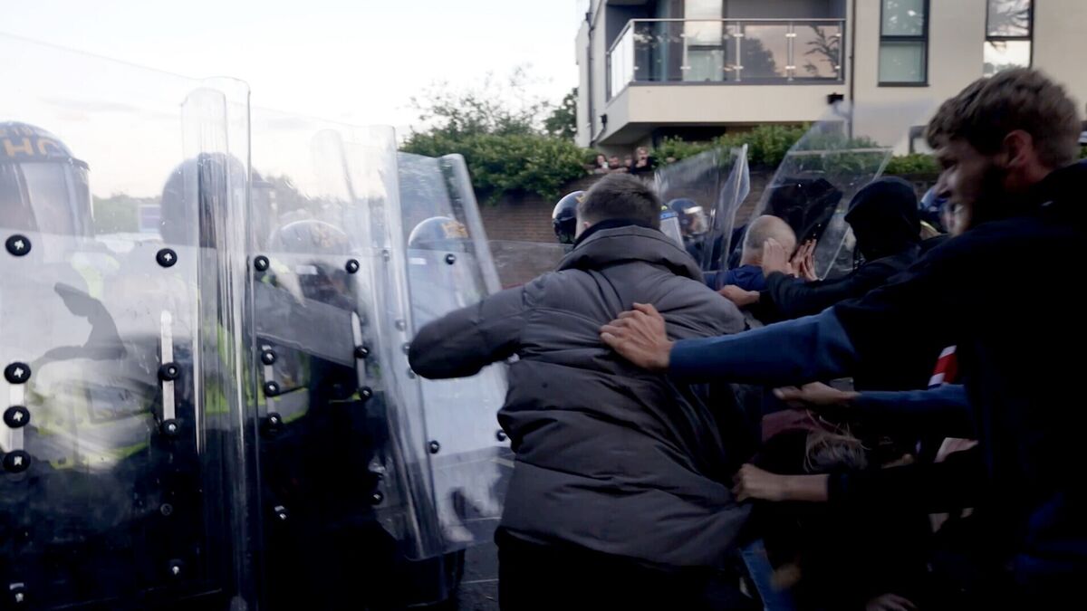 Protesters clash with police in Southampton over Henry Nowak murder