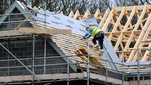 <p>The cost of construction is continuing to rise, with 96% of firms in the sector expecting further increases as higher labour and material costs drive up project pricing, a report by the Construction Industry Federation (CIF) said. Picture: PA</p>