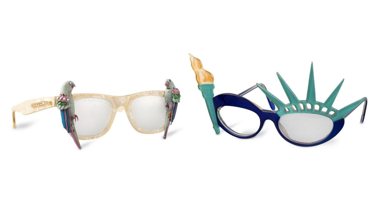 Anglo-American sunglasses from the 1970s, designed by Lawrence Jenkin, at James Adam.