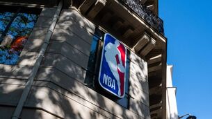 <p>Plans are in place for an October 2027 tipoff for NBA Europe. Pic: Riccardo Milani / Hans Lucas / AFP via Getty Images</p>