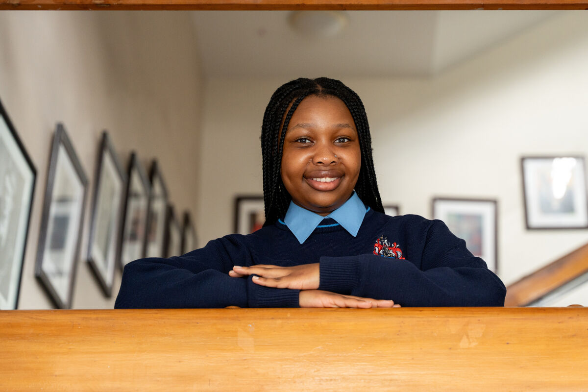 Third year student Kimberly Maleka who is beginning her Junior Cert exams at the North Monastery Secondary school in Cork. Picture: Noel Sweeney