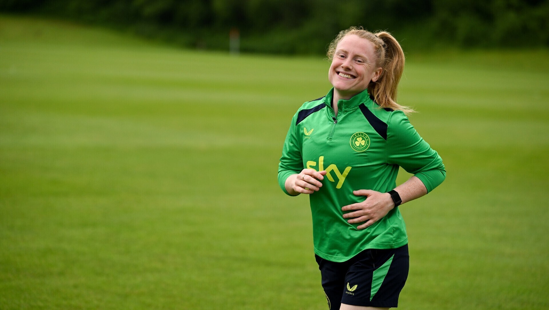 Amber Barrett: 'I'm very accepting of the role that's given to me - whatever role that is'